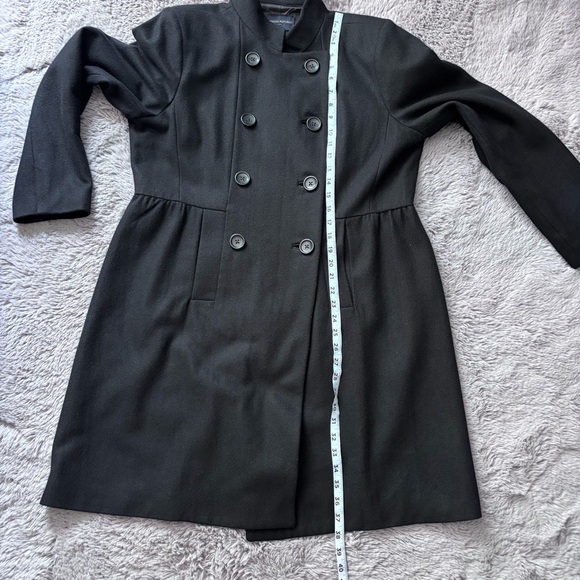 Women’s Banana Republic Double breasted Pea Coat Wool Blend Size XL - Picture 9 of 11